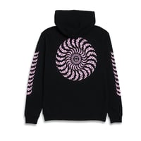 HOCKEY SHATTER LOGO PUFF PRINT HOODIE | HESHDAWGZ