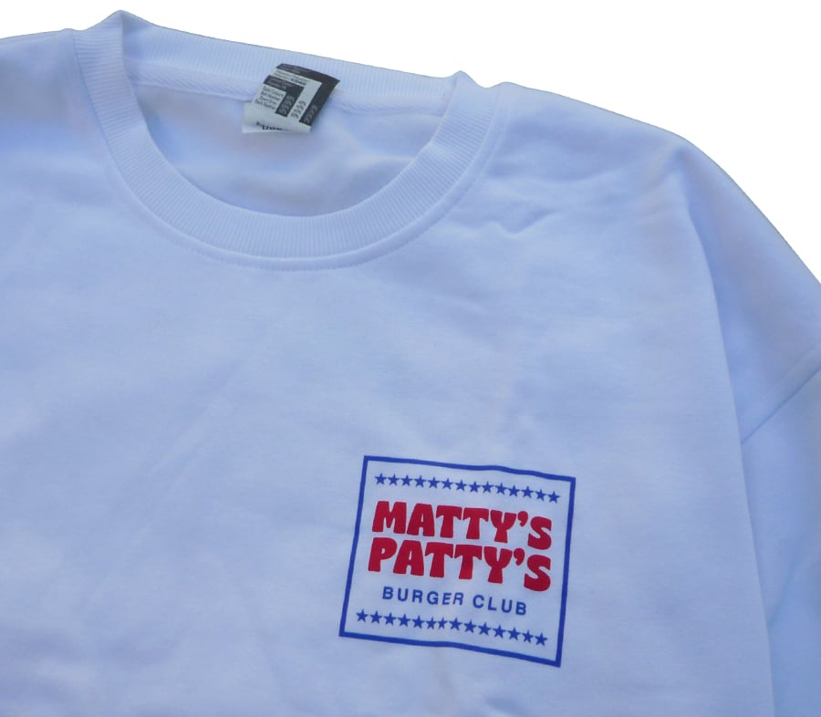 MATTY'S PATTY'S BURGER CLUB CREWNECK | HESHDAWGZ