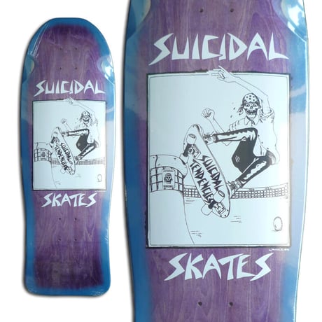 DOGTOWN x SUICIDAL SKATES POOL SKATER DECK (10.125 x 30.325inch)