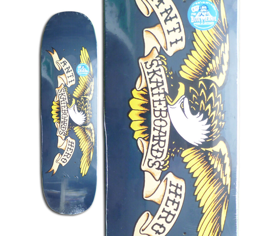 ANTI HERO SHAPED EAGLE BLUE MEANIE DECK (8.75 x