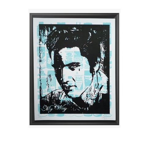 JASON ADAMS ELVIS PRESLEY MY WAY POSTER PRINT