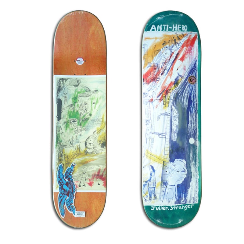ANTI HERO JULIEN STRANGER SF THEN AND NOW DECK ANTI HERO JULIEN STRANGER SF THEN AND NOW DECK