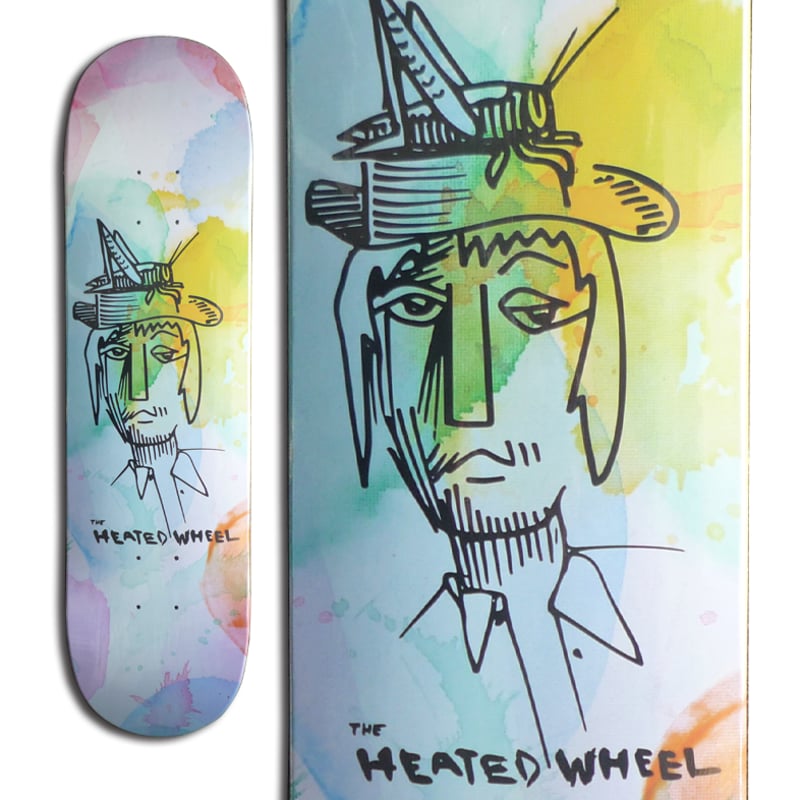 HEATED WHEEL GRASSHOPPER GUY DECK (8.25 x 31.9i