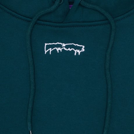 FUCKING AWESOME OUTLINE DRIP LITTLE LOGO HOODIE