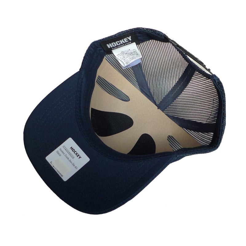 HOCKEY メッシュキャップ 黒/グレー HOCKEY ホッケー トラッカー メッシュ キャップ ファッキン