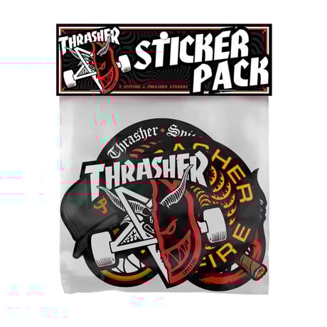SPITFIRE x THRASHER STICKER PACK