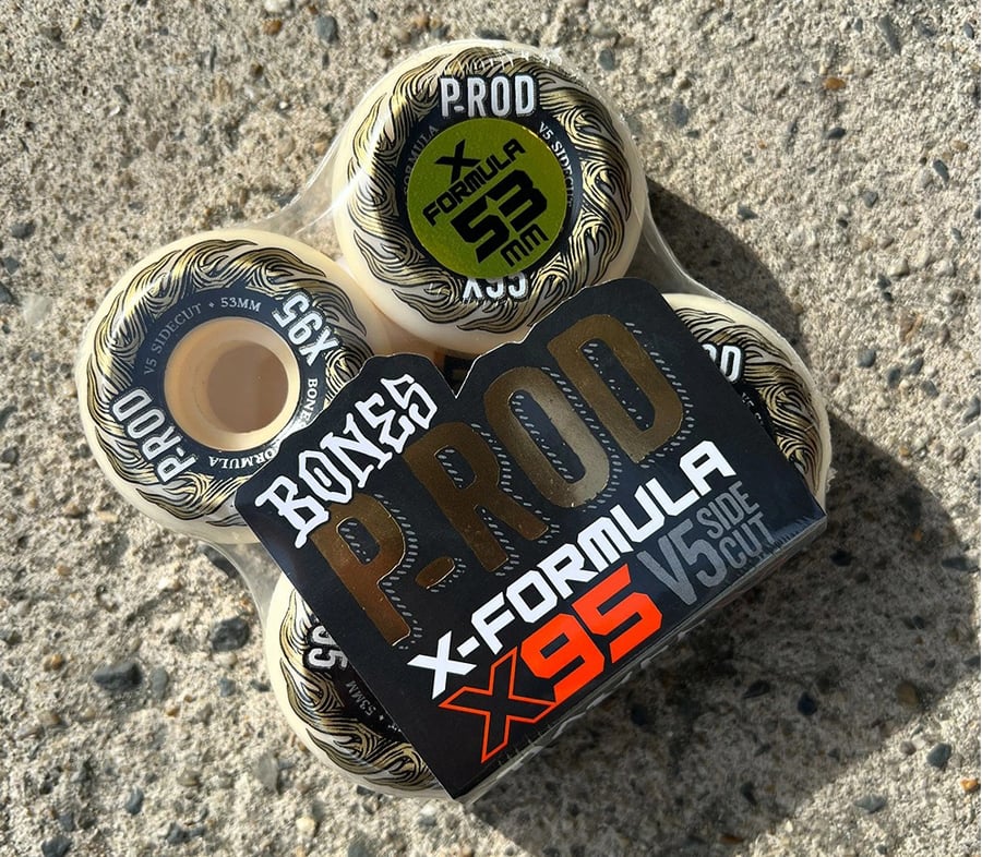 BONES WHEELS X-FORMULA PAUL RODRIGUEZ ( P-ROD)