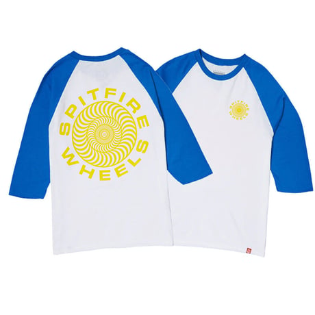 SPITFIRE CLASSIC '87 SWIRL 3/4 SLEEVE RAGLAN