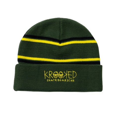 KROOKED KROOKED EYES CUFF BEANIE