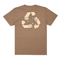 POROUS WALKER WHAT GOES AROUND TEE