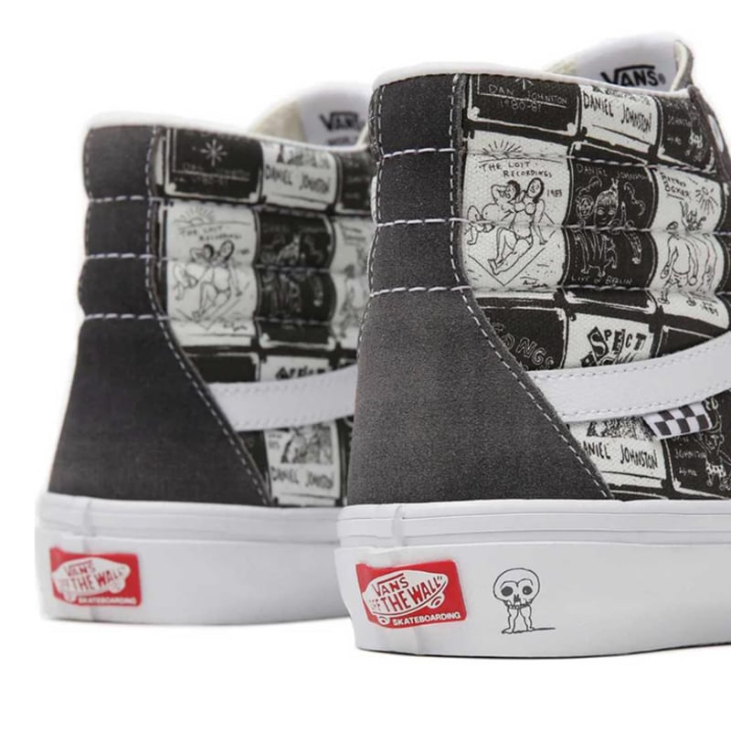 VANS x NO-COMPLY x DANIEL JOHNSTON SK8-HI RAVEN VANS x NO-COMPLY x DANIEL JOHNSTON SK8-HI RAVEN
