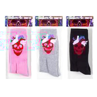 STRANGELOVE HEART LOGO CREW SOCKS