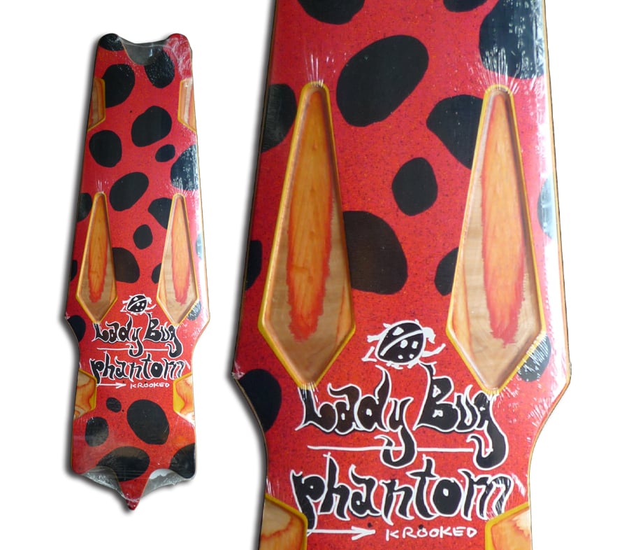 KROOKED LADYBUG PHANTOM DECK (11.02 x 36.8inch)