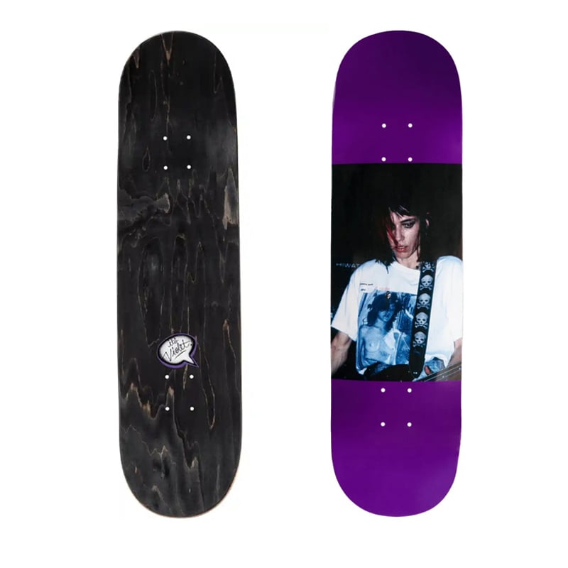 VIOLET ODE TO KIM PURPLE DECK (8.18 x 31.9﻿inch