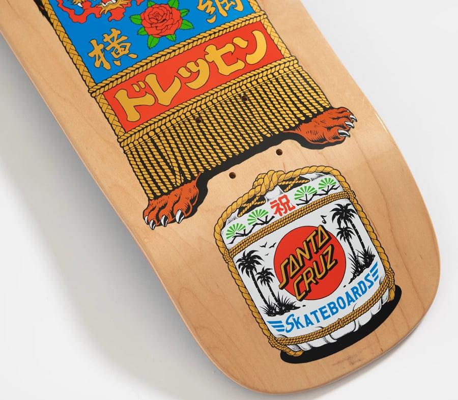SantaCruz サンタクルーズ スケボーデッキエリックドレッセン9.5インチ