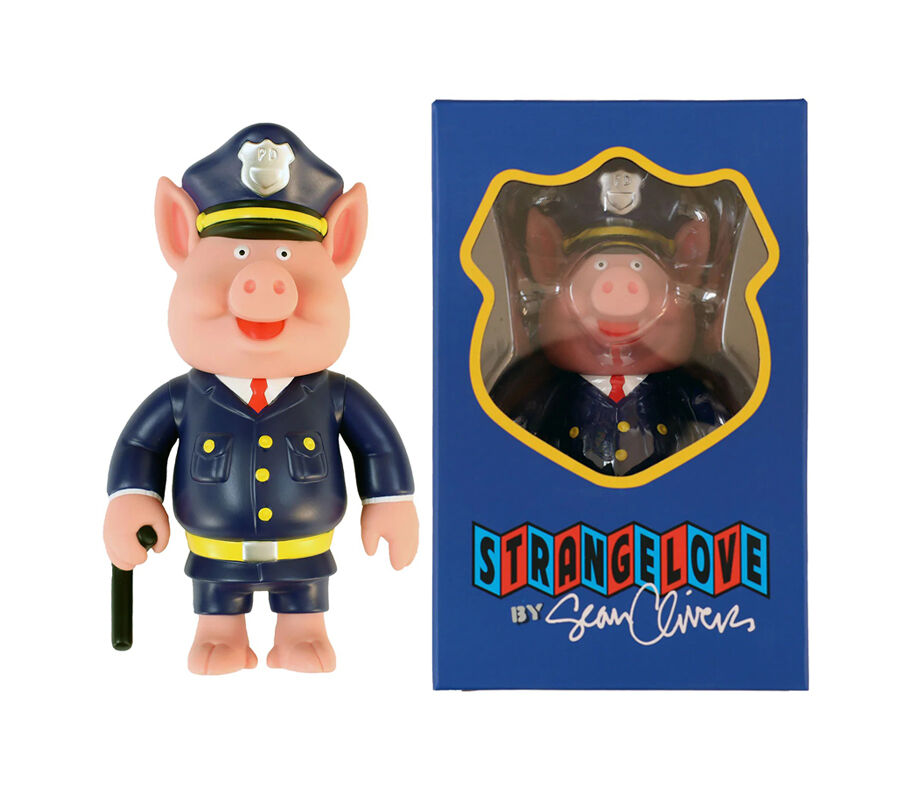 GOOD WORTH Police Pig フィギュア 警官 ブタ 14cm fit=scale-down,w=1200