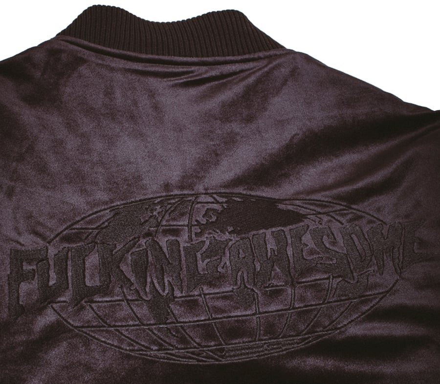 FUCKING AWESOME VELOUR BOMBER JACKET | HESHDAWGZ FUCKING AWESOME VELOUR BOMBER JACKET | HESHDAWGZ