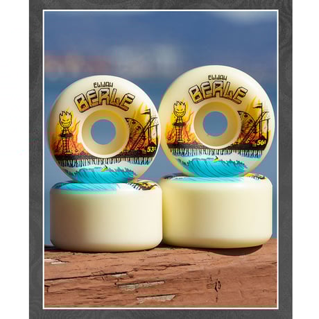 SPITFIRE FORMULA FOUR ELIJAH BERLE HEATWAVE WHEEL OG CLASSICS SHAPE