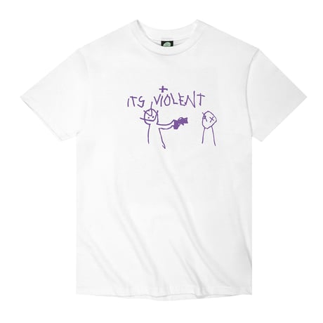 VIOLET IT'S VIOLENT TEE