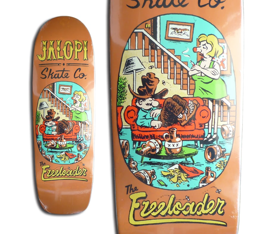 ANTI HERO JALOPI SKATE CO. THE FREELOADER DECK