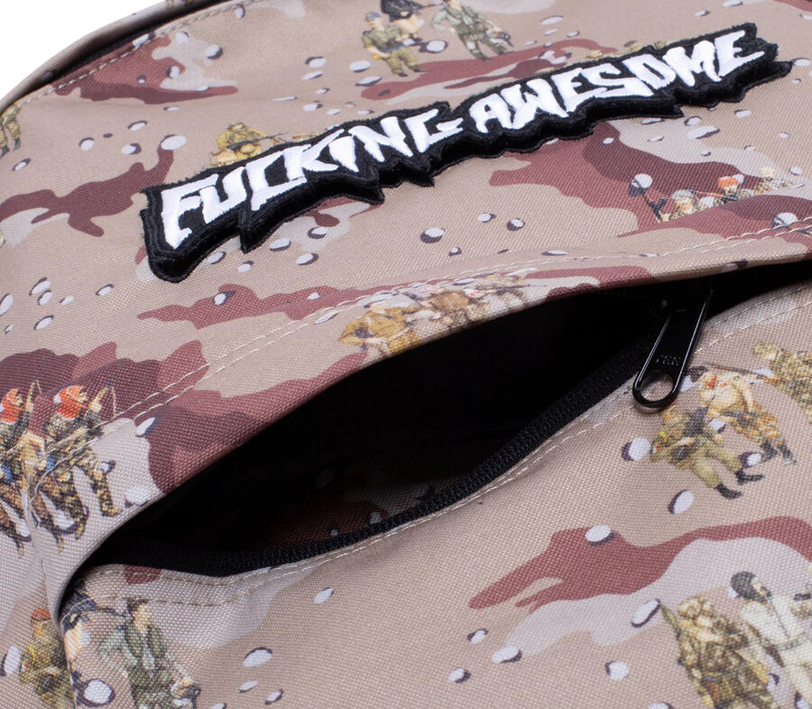 FUCKING AWESOME VELCRO STAMP BACKPACK | HESHDAWGZ