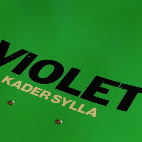 VIOLET KADER SYLLA "PUT YOUR MONEY WHERE YOUR MOUTH IS" DIPPED DECK (8 x 31.6, 8.25 x 31.8﻿inch)
