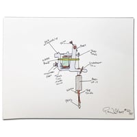 POROUS WALKER  ART PRINT