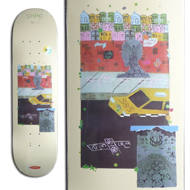 THERE SHAG SHAG CITY DECK (8.25 x 31.5inch) | H THERE SHAG SHAG CITY DECK (8.25 x 31.5inch) | H