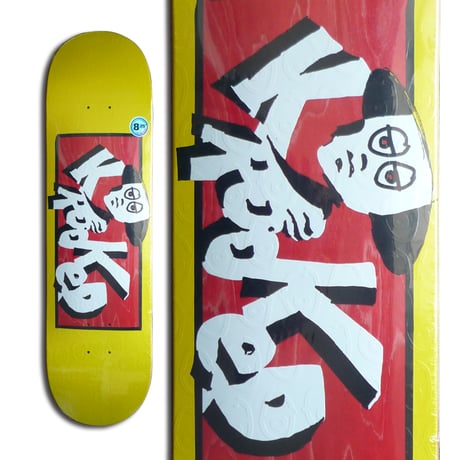 KROOKED INCOGNITO EMBOSSED DECK (8.25 x 32inch)