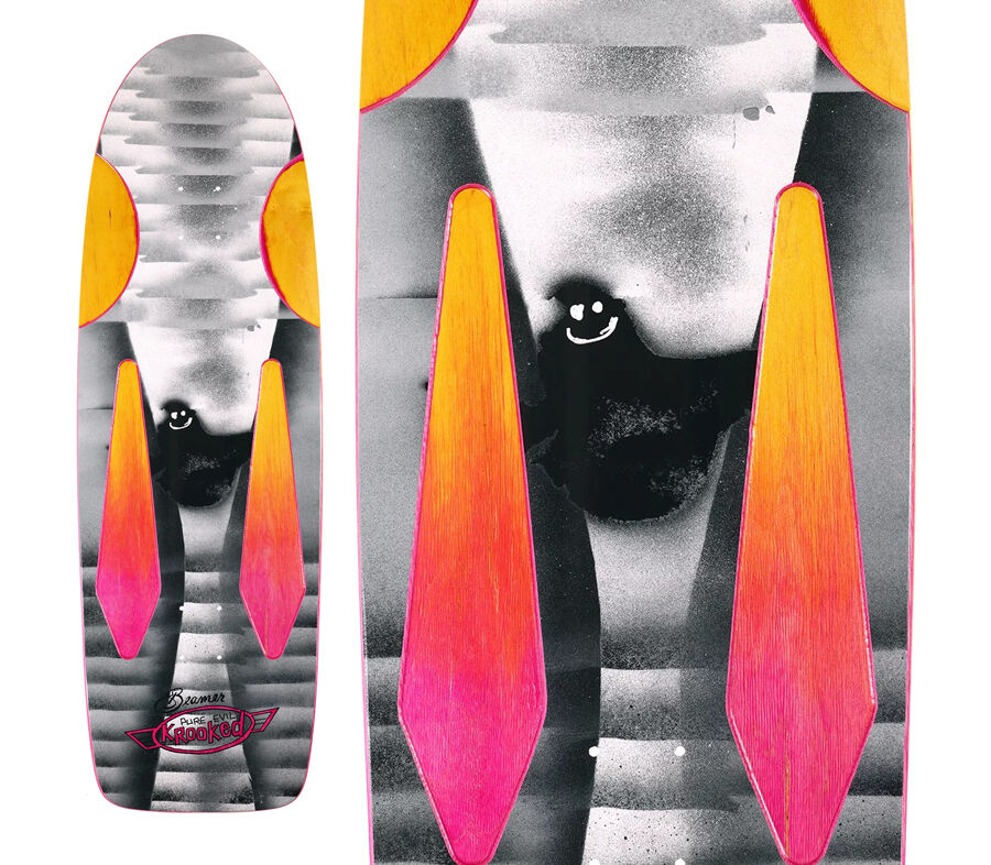 KROOKED PURE EVIL BIRD BEAMER 2 DECK (10.75 x 3