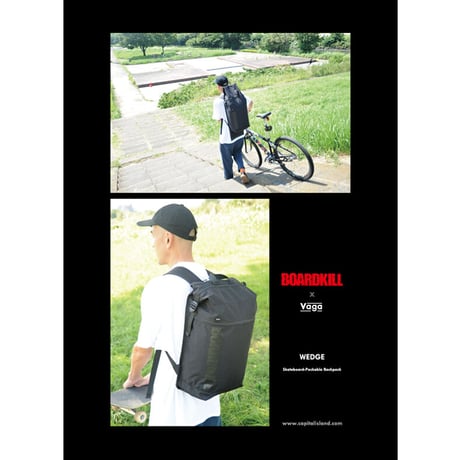 VAGA x BOARDKILL WEDGE LARGE BACKPACK