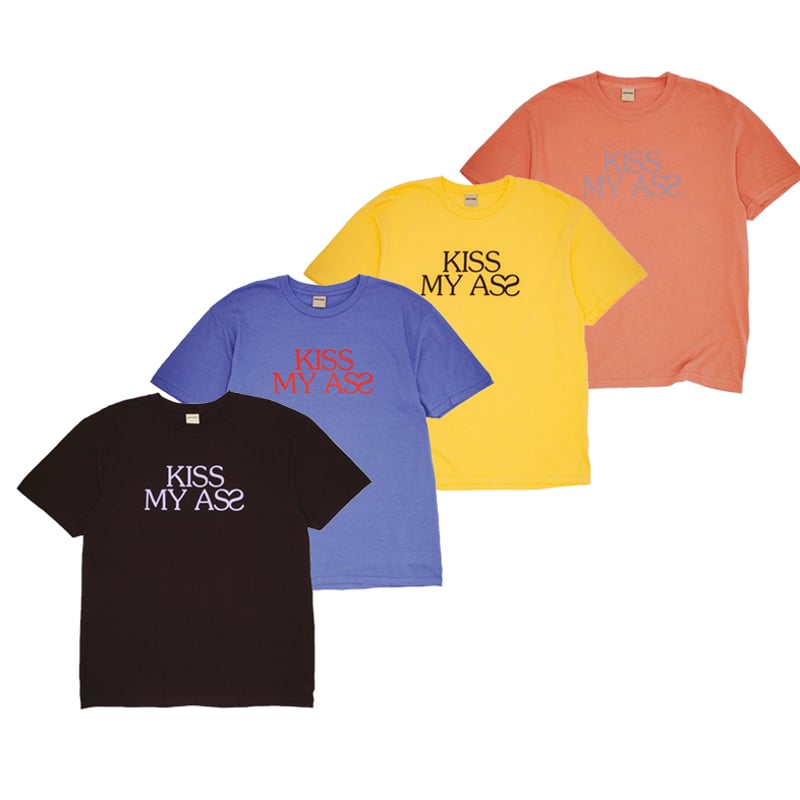 【FUCKING AWESOME】 KISS MY ASS SHORT SLEEVE TEE VIOLET Fucking Awesome Kiss My Ass Short Sleeve Tee - Violet – Palm