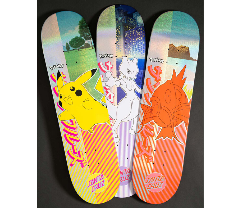 SANTA CRUZ x POKÉMON BLIND BAGS DECK (8 x 31.6i
