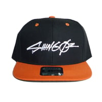 SHING02 HAND STYLE LOGO EMBROIDERED HAT