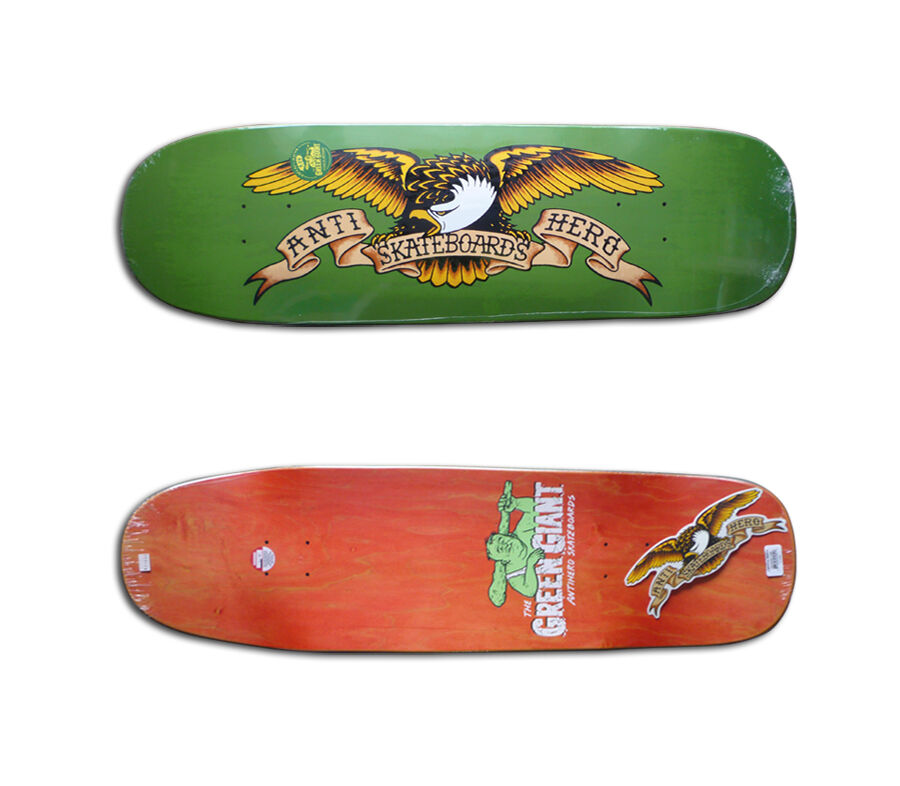 ANTI HERO SHAPED EAGLE GREEN GIANT DECK (9.56 x ANTI HERO SHAPED EAGLE GREEN GIANT DECK (9.56 x