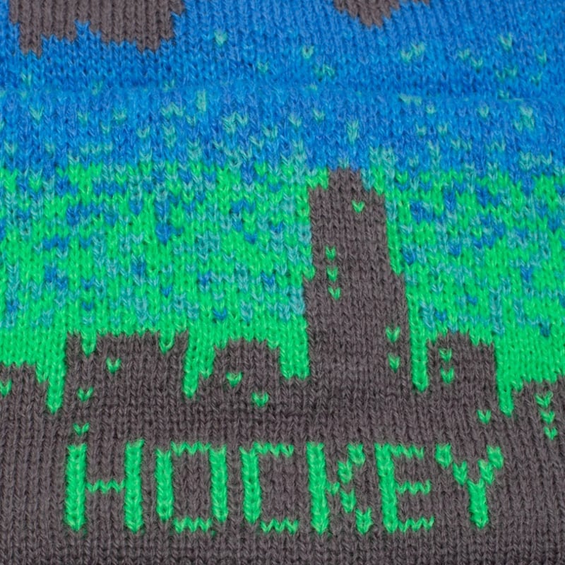 HOCKEY LIGHTS OUT BEANIE | HESHDAWGZ