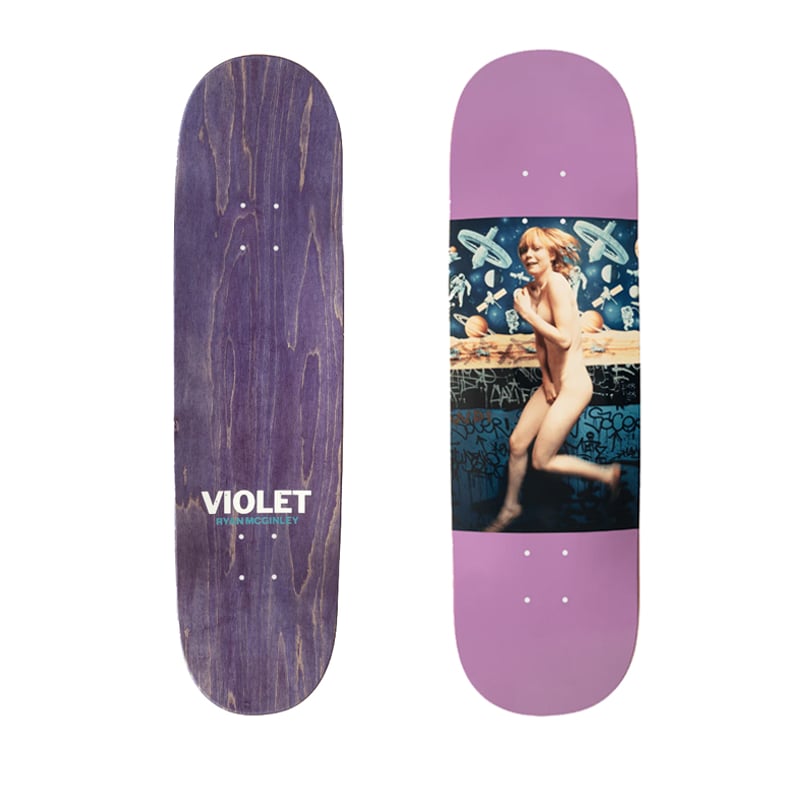 VIOLET RYAN MCGINLEY LIZZY DECK VIOLET (8 x 31.