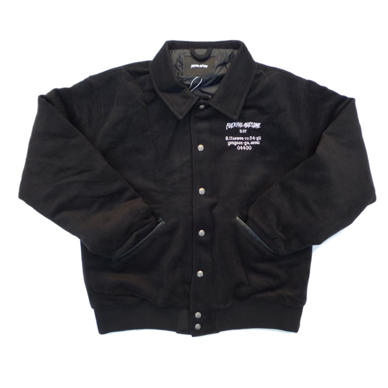 FUCKING AWESOME KOREA BAR VARSITY JACKET | HESH