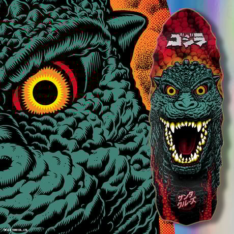 SANTA CRUZ x GODZILLA DESTROYER DECK (11 x 32inch)