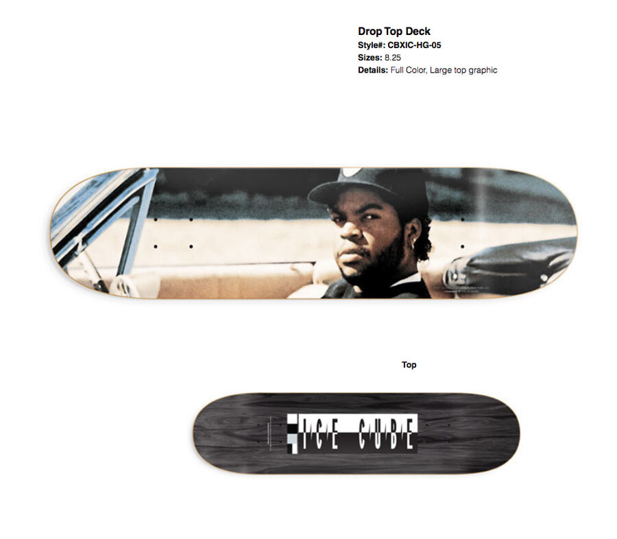 COLOR BARS x ICE CUBE DROP TOP DECK (8.25 x 32