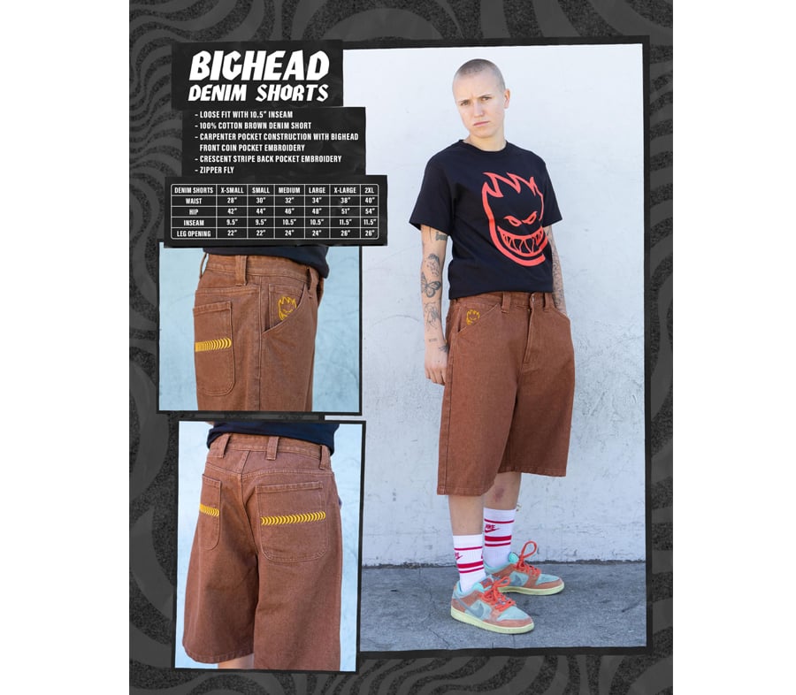 o*1様 [新品未使用] スピットファイアBIGHEAD DENIM SHORT SPITFIRE BIGHEAD DENIM SHORT | HESHDAWGZ