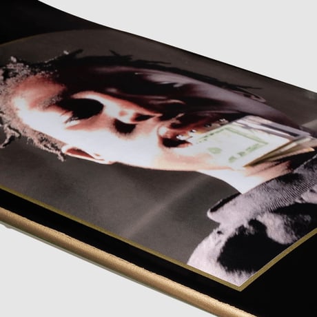 VIOLET KADER SYLLA "PUT YOUR MONEY WHERE YOUR MOUTH IS" DIPPED DECK (8 x 31.6, 8.25 x 31.8﻿inch)