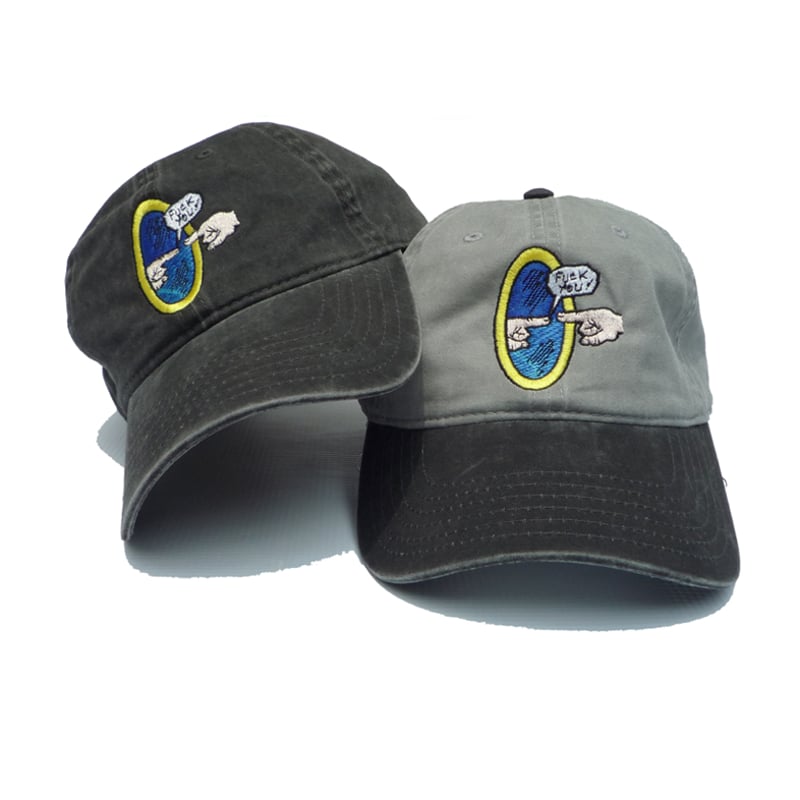 FUCKING AWESOME FUCK YOU EMBROIDERED 6 PANEL HA