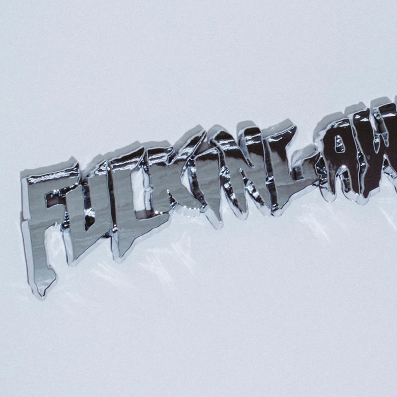 FUCKING AWESOME STAMP LOGO CAR EMBLEM | HESHDAWGZ