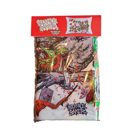 BAKER  x NECKFACE TOXIC RATS PILLOW CASE