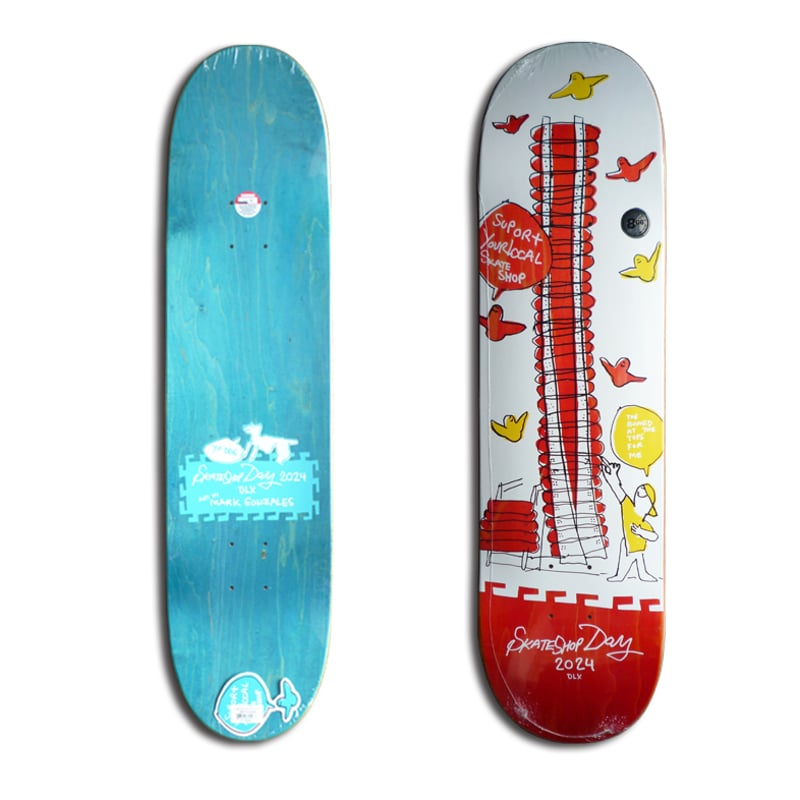 スケボーWelcome ＋ウィール＋Mark Gonzalesスケートケース付き