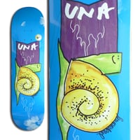 KROOKED UNA FARRAR FLAME SNAIL DECK (8.25 x 32inch)