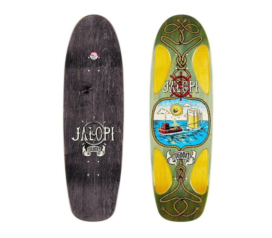 ANTI HERO JALOPI SKATE CO. TUGBOAT DECK (9.8 x