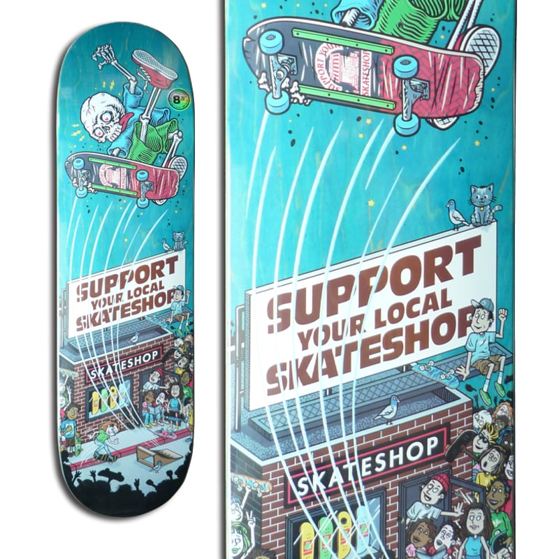 DLX x SKATE SHOP DAY 2025 TODD BRATRUD SHOP KEE