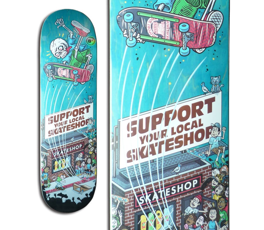 DLX x SKATE SHOP DAY 2025 TODD BRATRUD SHOP KEE